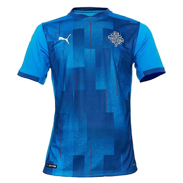 Tailandia Camiseta Islandia 1ª Kit 2020 Azul